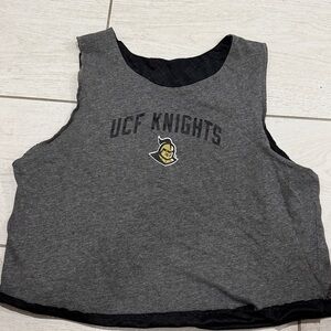 UCF Central Florida Black Knights Jersey crop Tank Top double sided